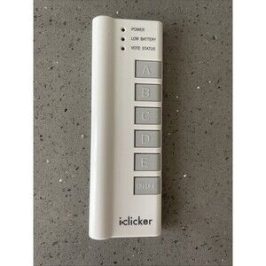 iClicker 1st Edition/Generation Student Remote Control Classroom Response works!
